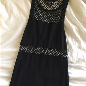 Black top shop body on dress