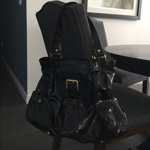 Dooney & Bourke "Hayden" Black Leather Bag