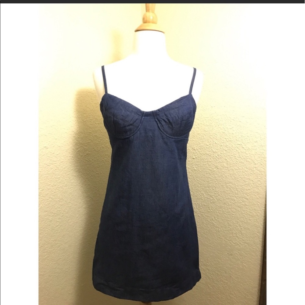 Michael  Kors Denim Mini Dress