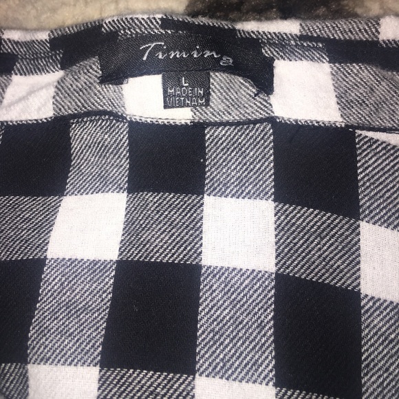 Flannel top - Picture 4 of 4