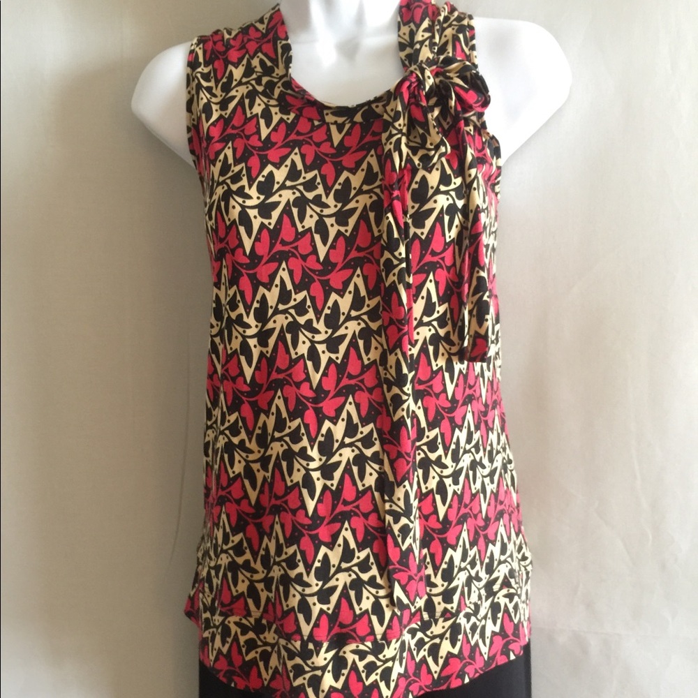 Diane Von Furstenburg sleeveless top
