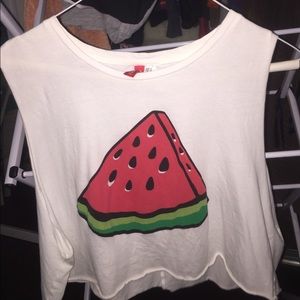 Watermelon crop top