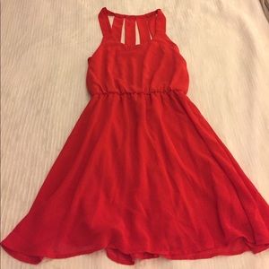 Red sleeveless dress from Nordstrom new with tags!