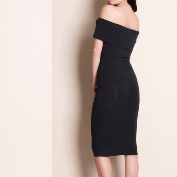 💙Off the Shoulder Dress - Picture 4 of 4