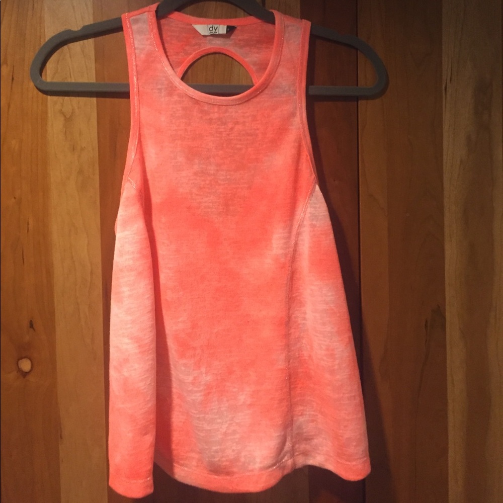 DV by Dolce Vita pink tie dye tank top
