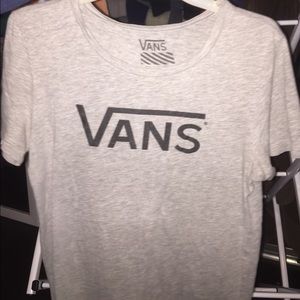 Gray vans shirt
