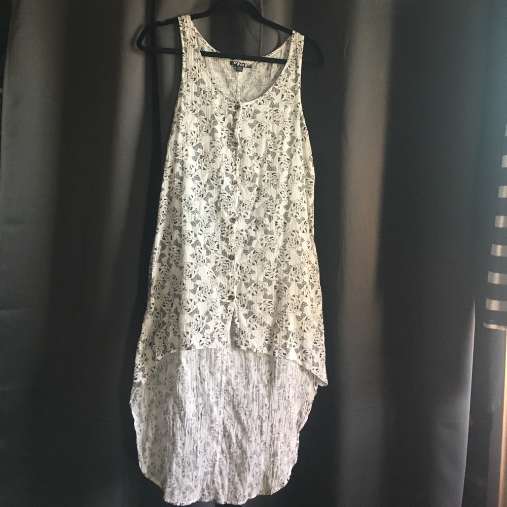 Summer Volcom dress; size small; high low