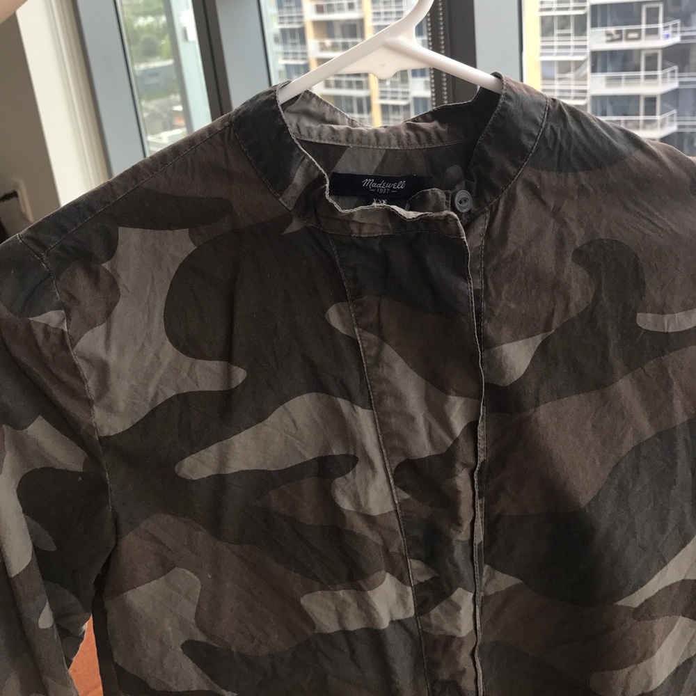 Madewell Army Pull Over Blouse