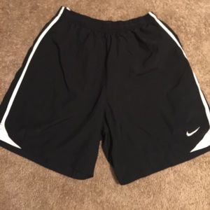 Men's black Nike dry fit athletic shorts