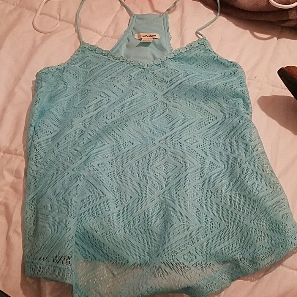 Blue Tank Top
