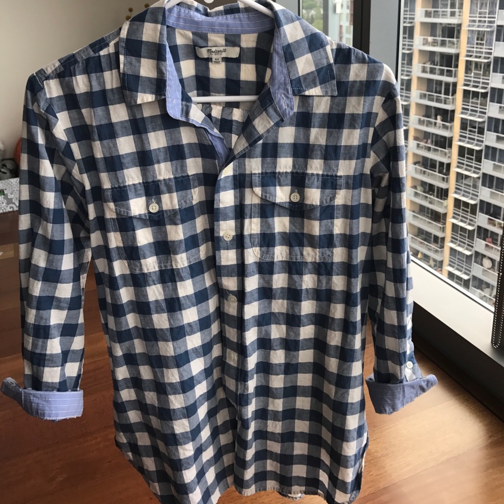 Madewell Summer Flannel Top