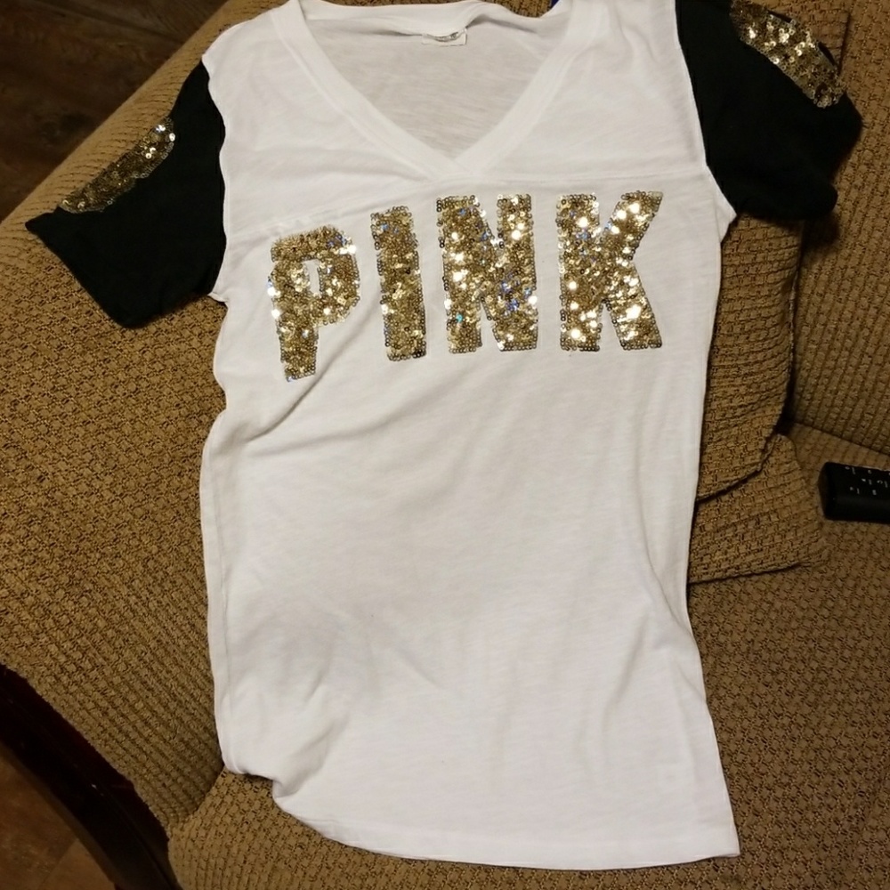 Pink bling shirt