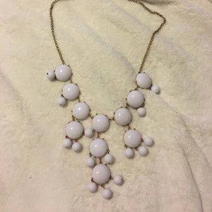 Statement bubble necklace