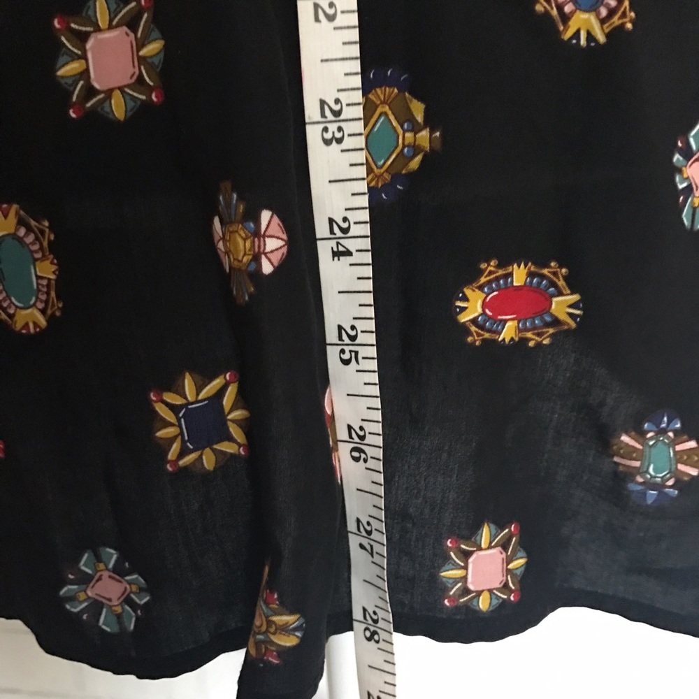 Zara Printed Button Down - image 5