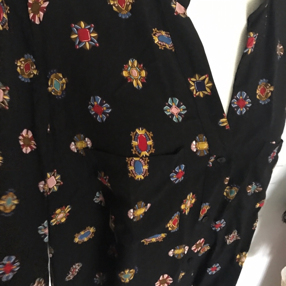 Zara Printed Button Down - image 6