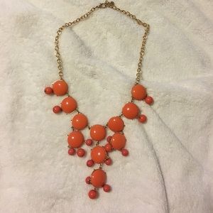 Statement bubble necklace