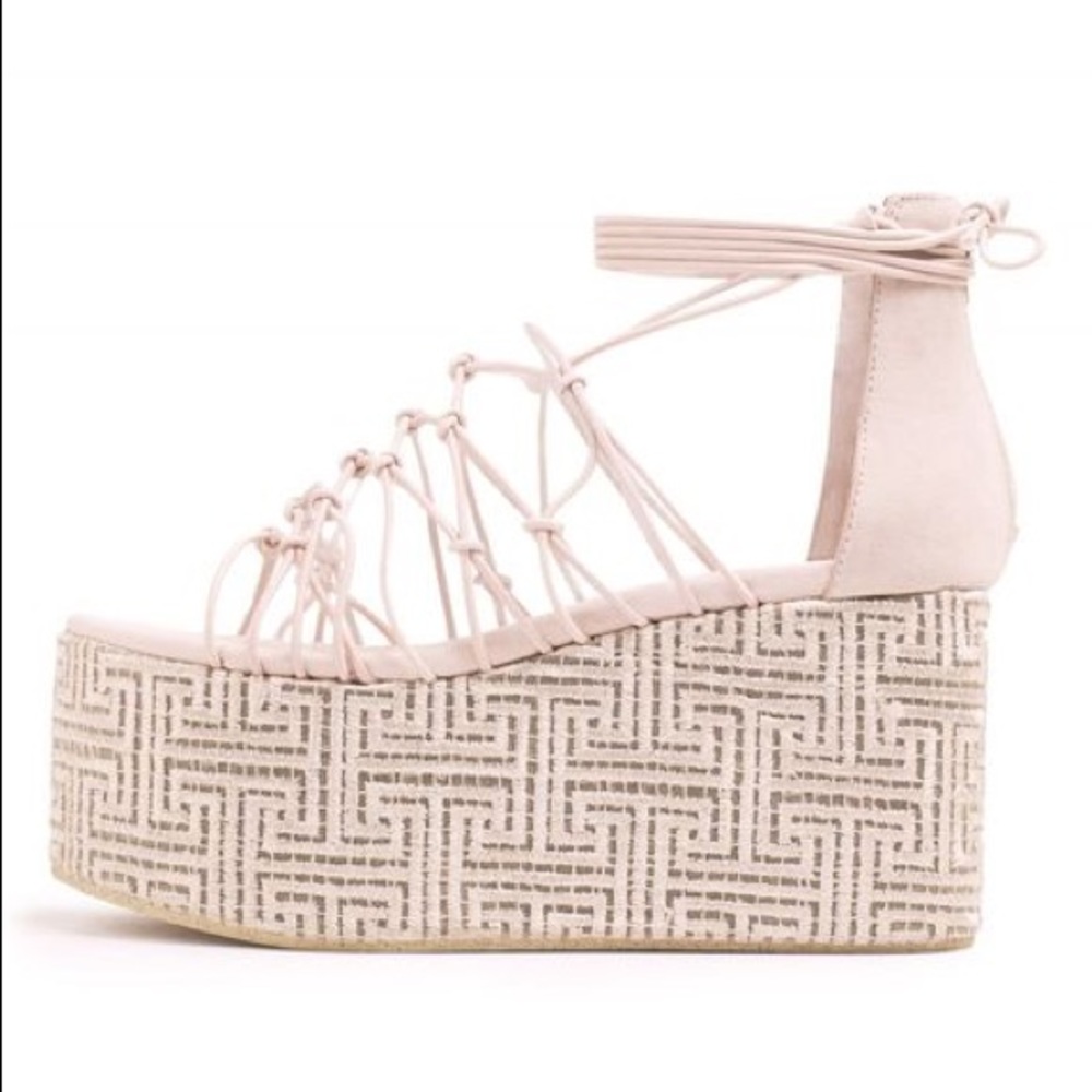 NWT Jeffrey Campbell Andrade Nude