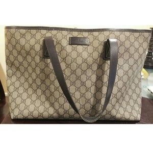 Authentic Gucci Large Tote