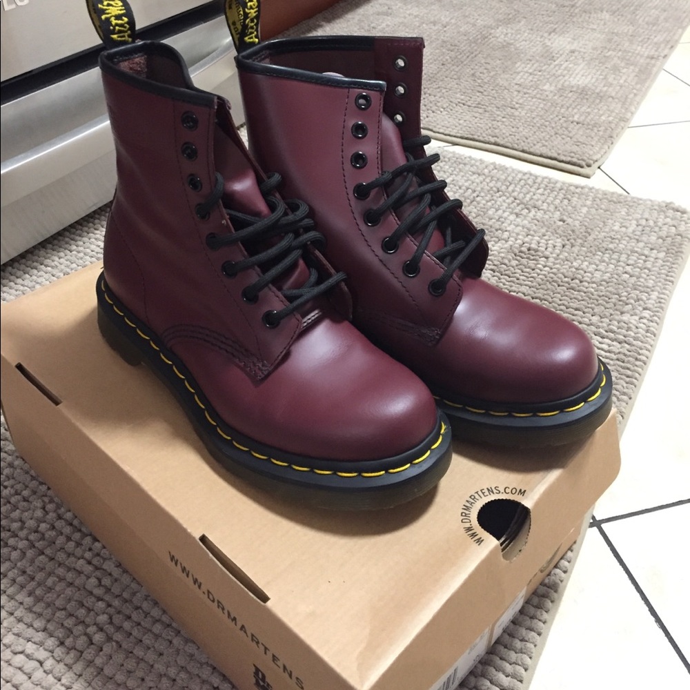 Women's Dr. Martens 1460 (Cherry Red)