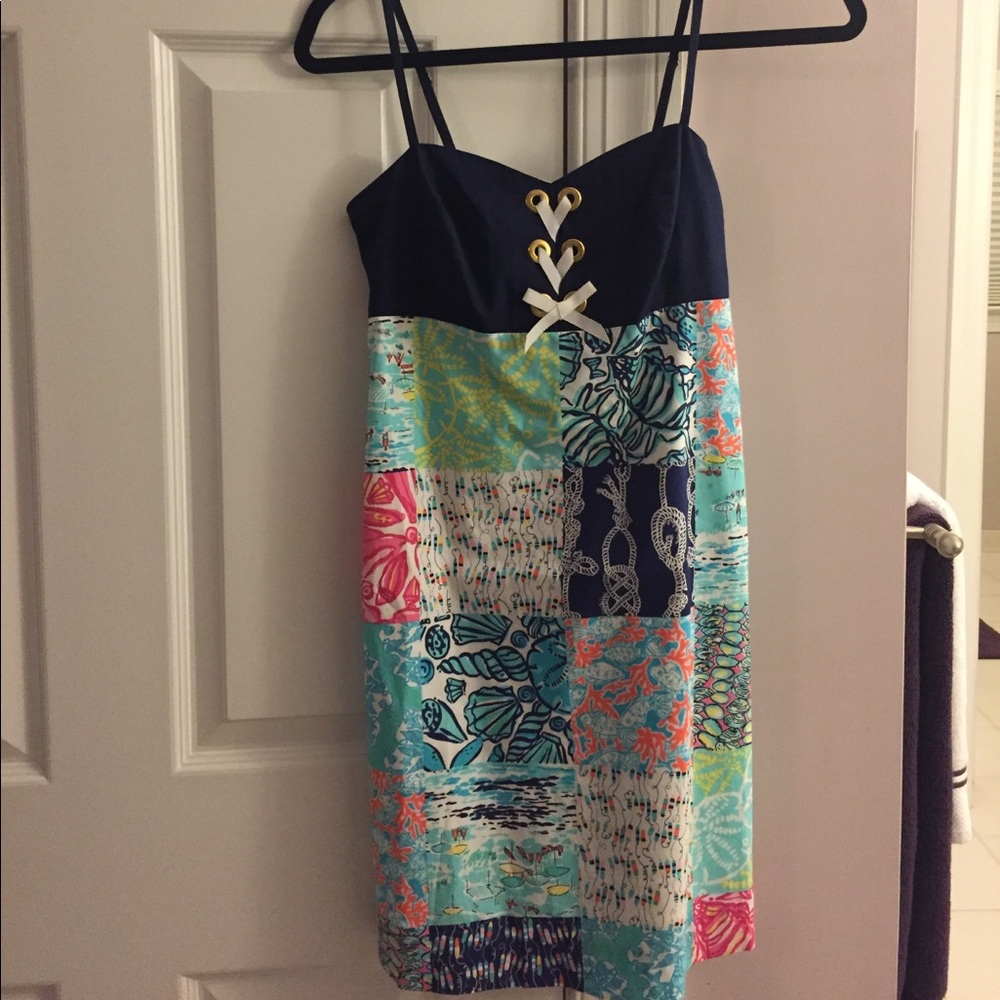 Lilly Pulitzer Patchwork Dress