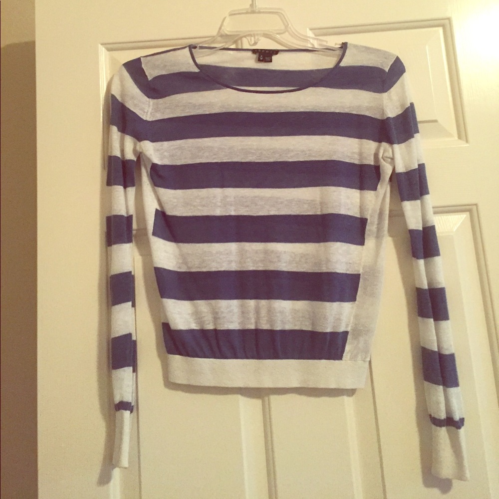 Theory Thin Striped Sweater Size P/XS
