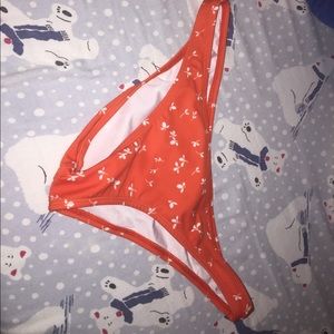 Orange O'Neill bikini bottoms