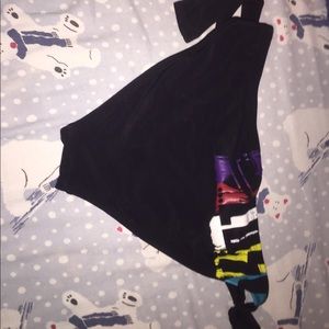 Black bikini bottoms