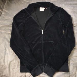 Black Juicy Couture Jacket with Collar