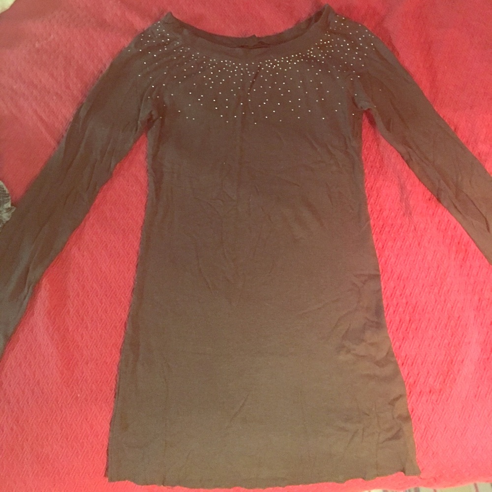 Brown Express Sweater - Longer Length ⭐️