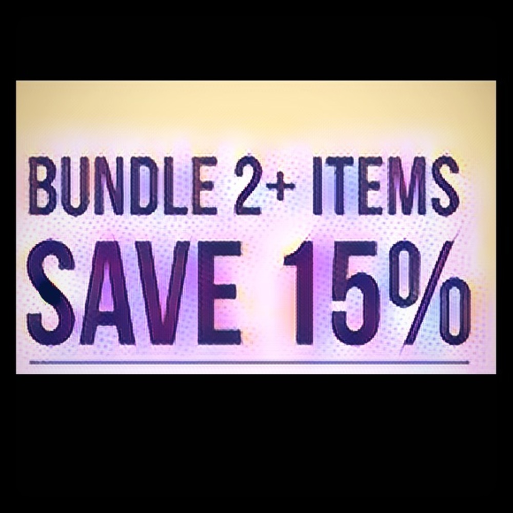 New BUNDLE DISCOUNT!