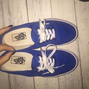 Royal blue vans