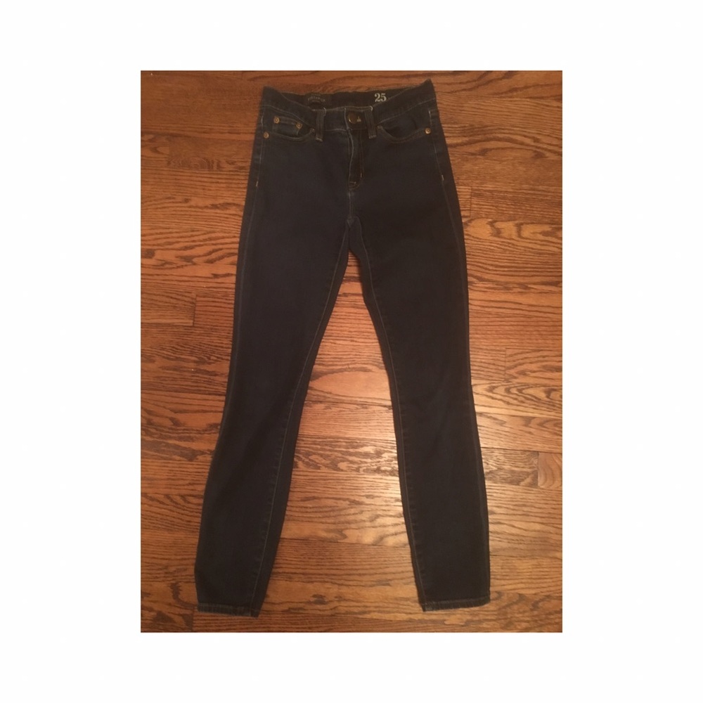 Jcrew toothpick ankle jeans!