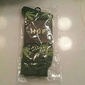 HUF Green Plantlife Crew Socks