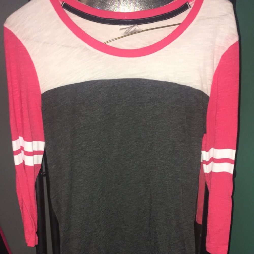 VS PINK Baseball T