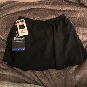 Kirkland by Miraclesuit black swim skirt, 10