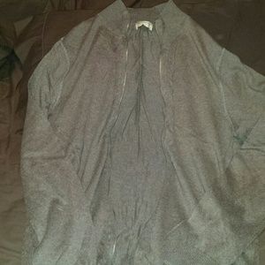 Men's light weight zip up sweater