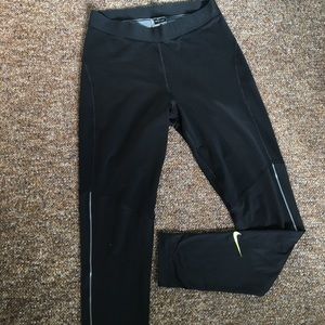 Black Nike Pro leggings, size large