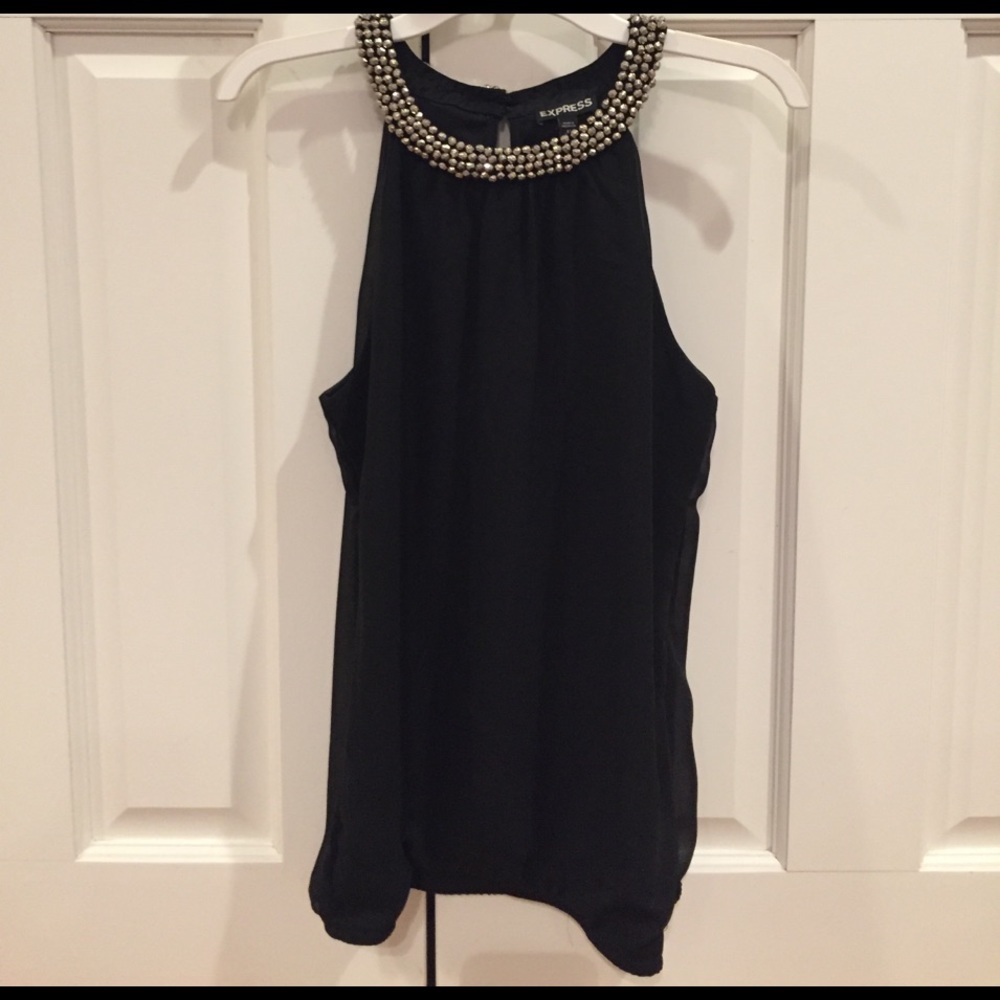 Beaded Express Tank Top