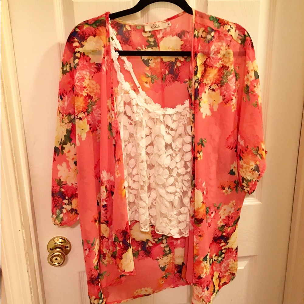 Floral Kimono