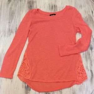 Coral Knit Sweater