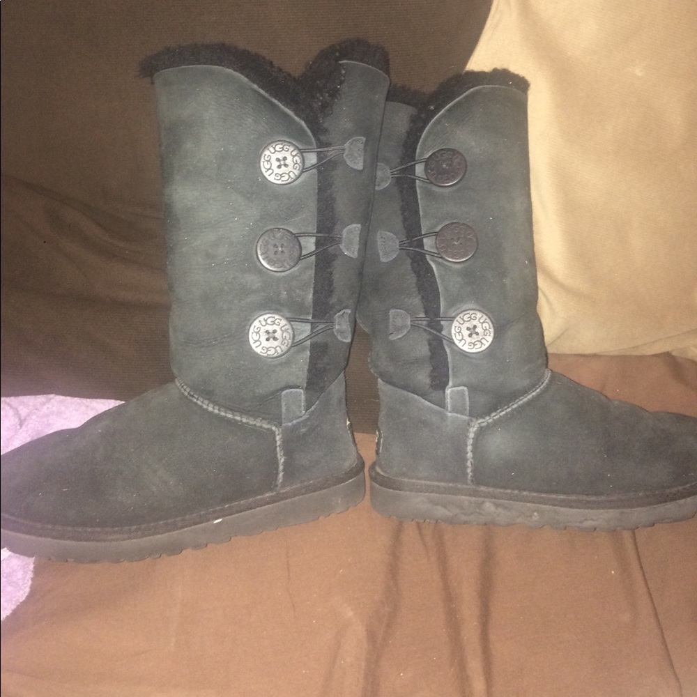 Long Black Uggs - Picture 2 of 2