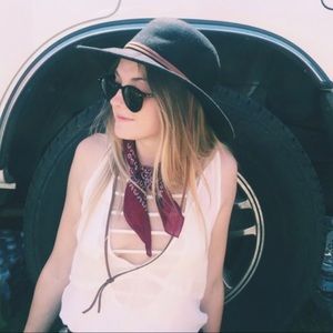 LF white ladder bodysuit