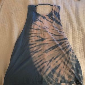 Kendall and Kylie tie dye muscle tank