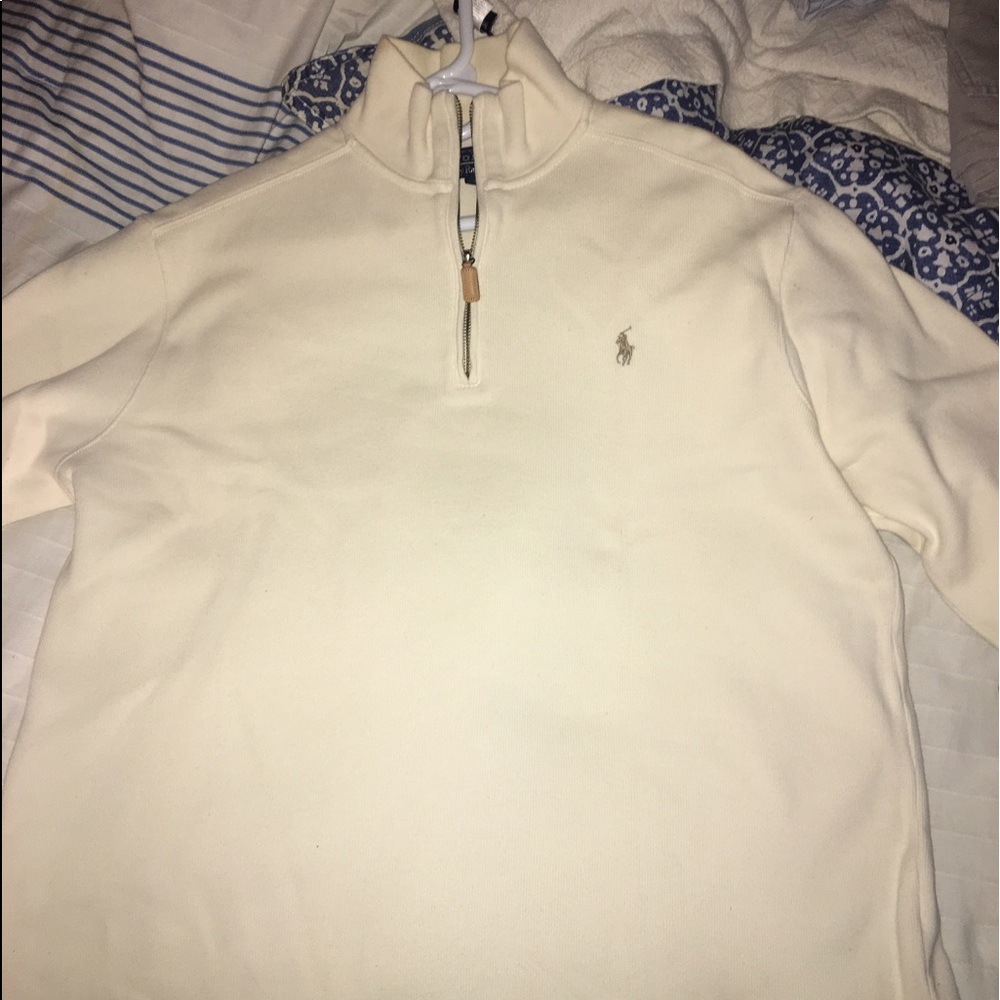 Ralph Lauren quarter zip pullover sweater