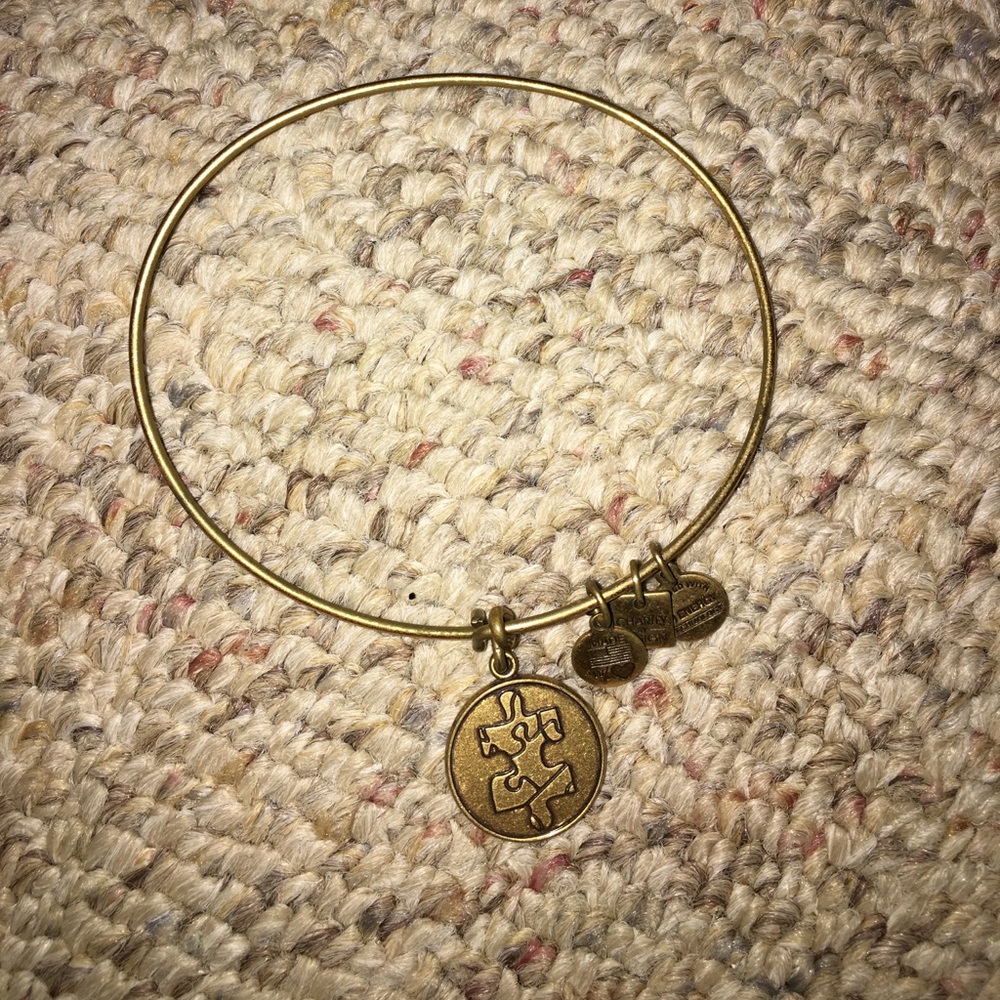 Alex & Ani puzzle piece bracelet