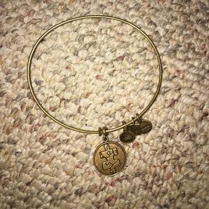 Alex & Ani puzzle piece bracelet