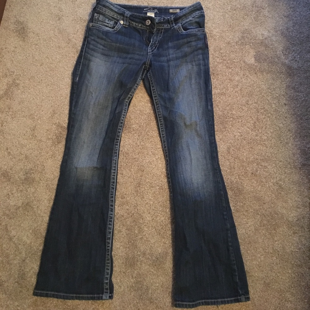 Silver jeans