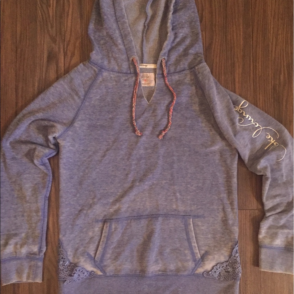 Awesome periwinkle BKE lounge hoodie