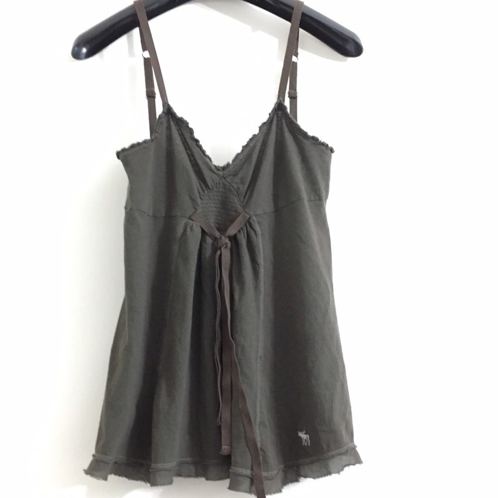 Brown tank Abercrombie Fitch