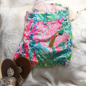 Lilly Pulitzer Lets Cha Cha Callahan Short Sz 6